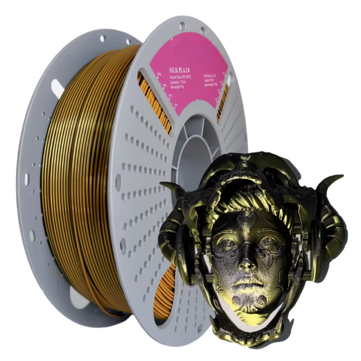 Silk PLA 2.0 Dual-Color High-Speed 3D Printing Filament 1.75mm 1kg