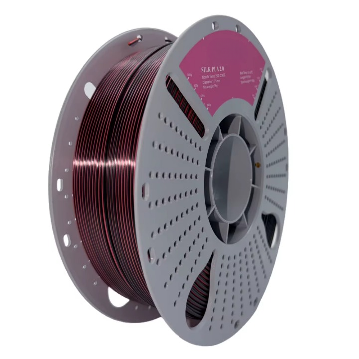 Silk PLA 2.0 Dual-Color High-Speed 3D Printing Filament 1.75mm 1kg