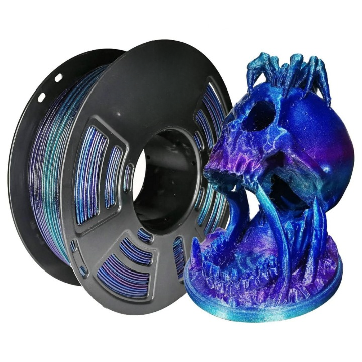 PETG Chameleon Galaxy Filament 1.75mm 1kg Green Blue Purple