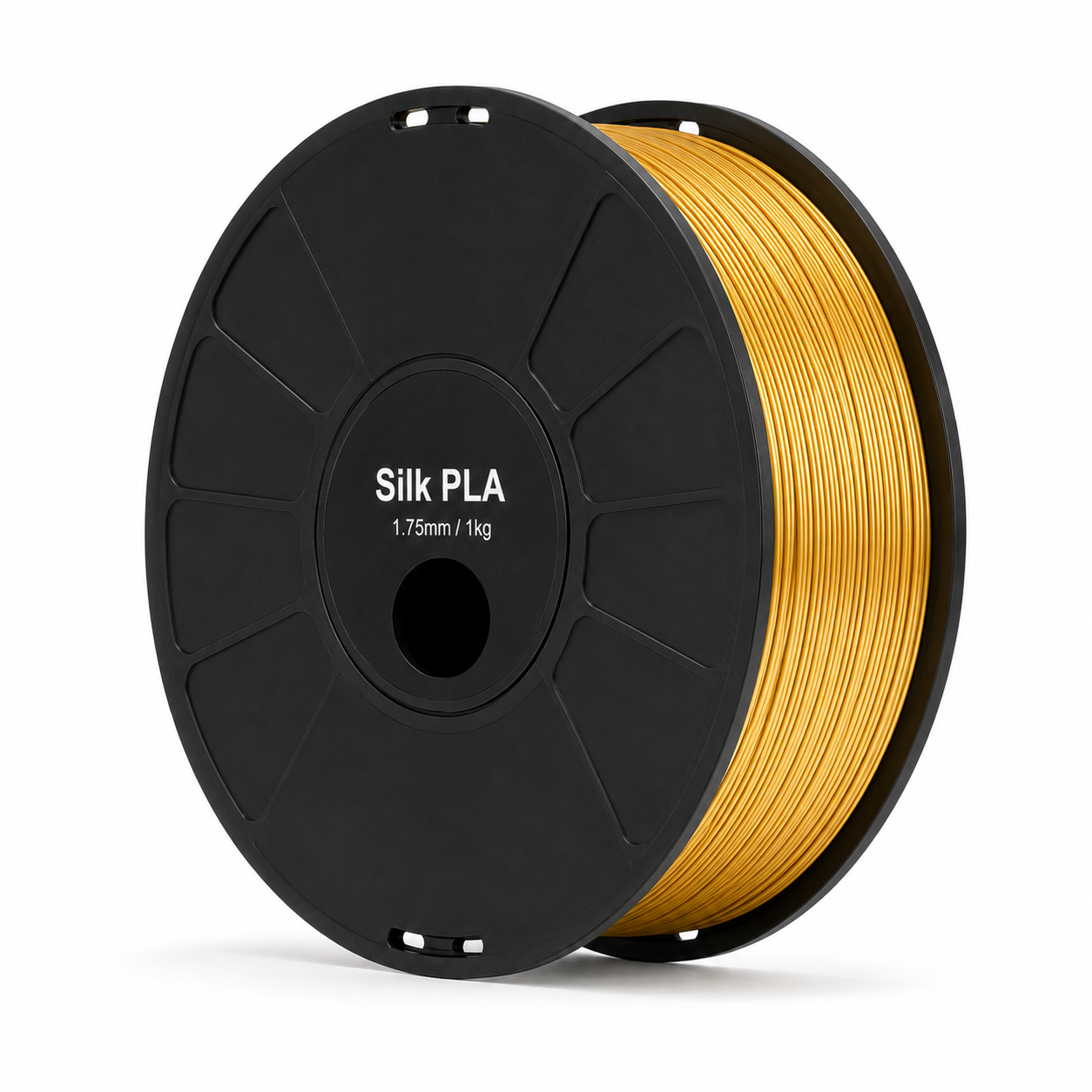 Shiny Single-Color Silk PLA Filament 1.75mm, 1kg