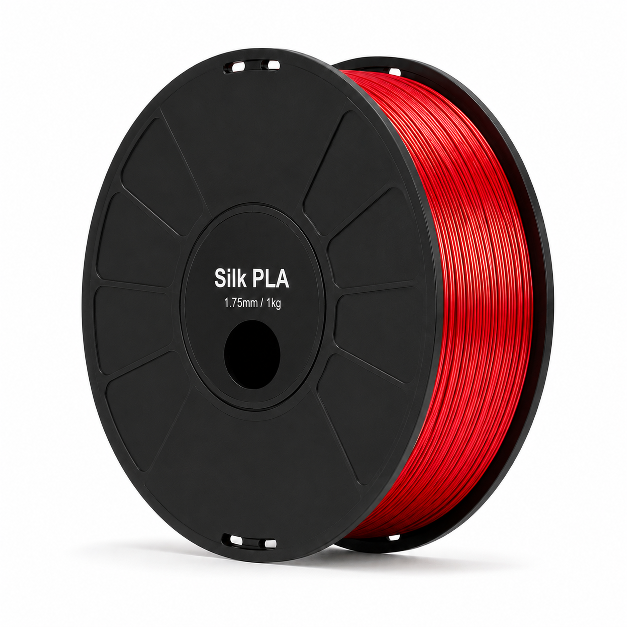 Shiny Single-Color Silk PLA Filament 1.75mm, 1kg