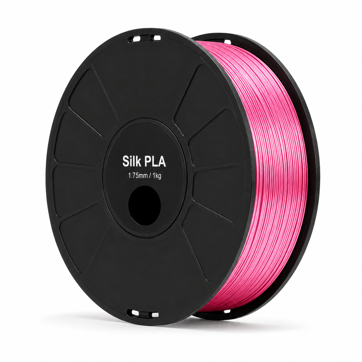 Shiny Single-Color Silk PLA Filament 1.75mm, 1kg