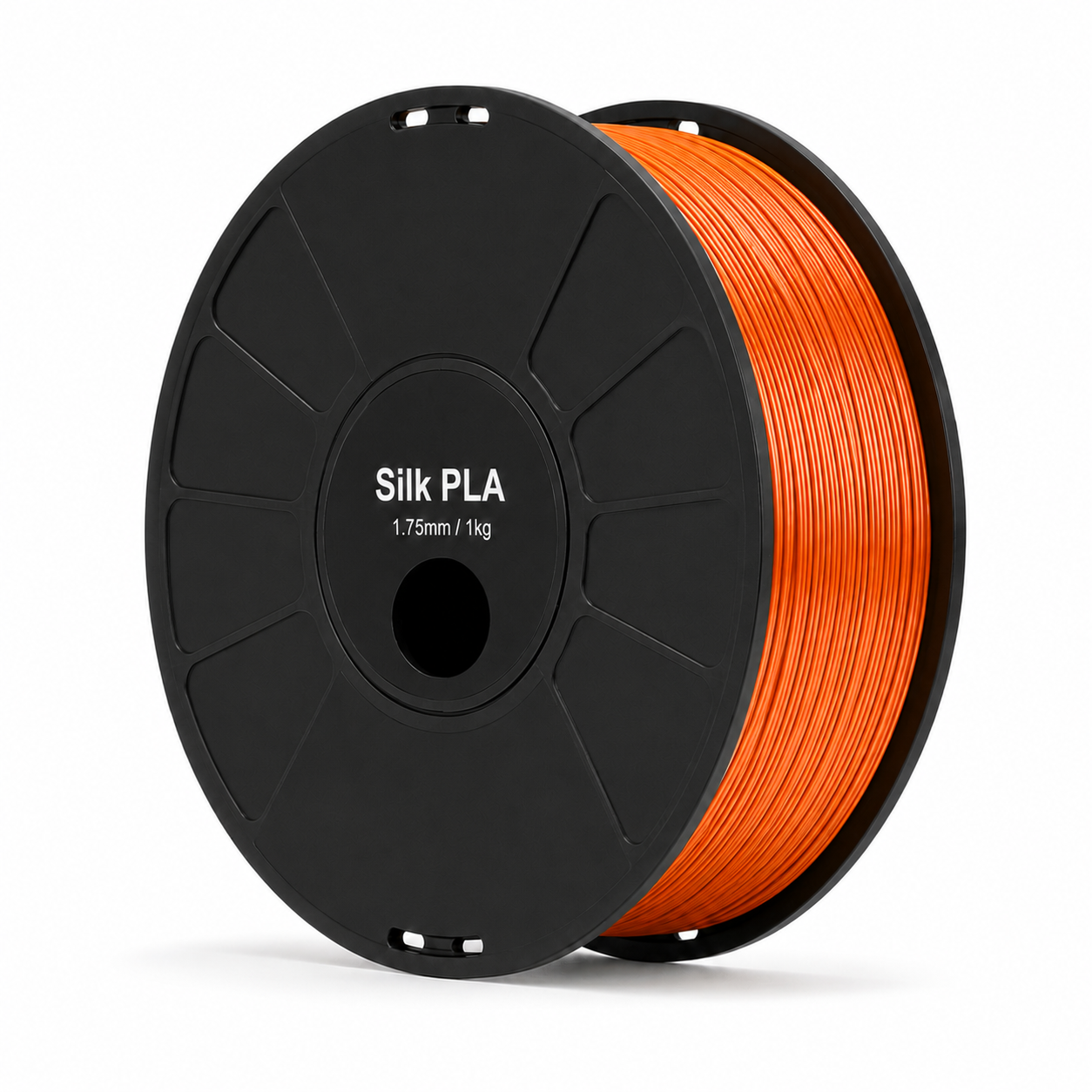 Shiny Single-Color Silk PLA Filament 1.75mm, 1kg