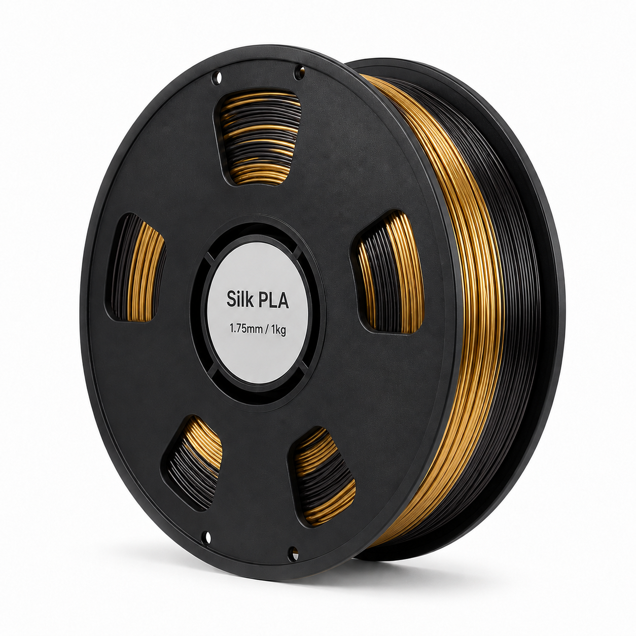 Dual-Color Silk PLA Filament 1.75mm, 1kg