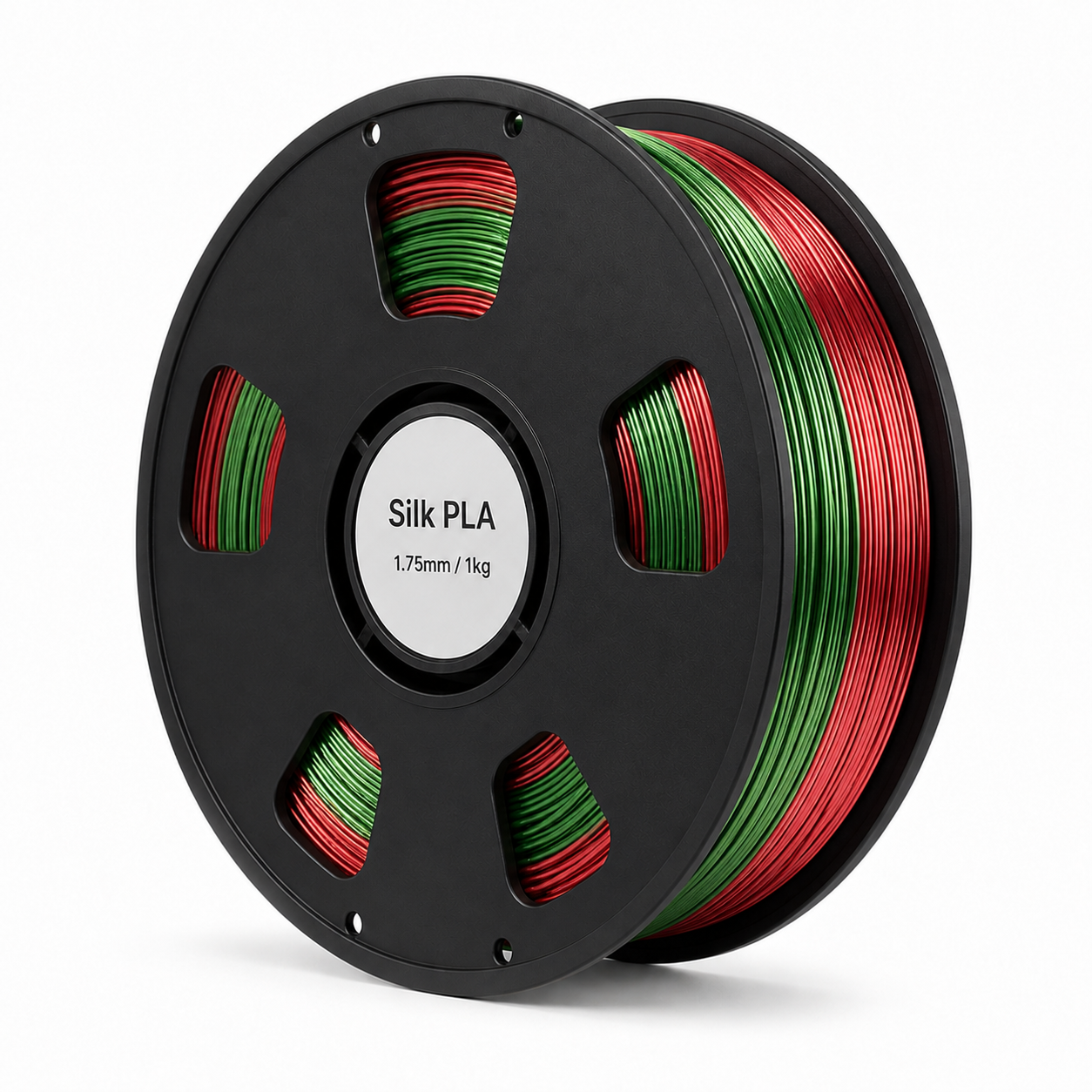 Dual-Color Silk PLA Filament 1.75mm, 1kg