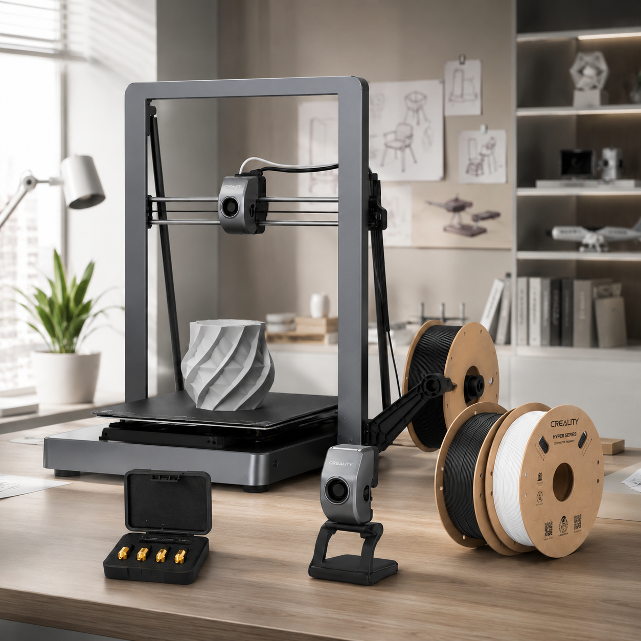 Creality Ender-3 V3 Plus Large-Format High-Speed 3D Printer