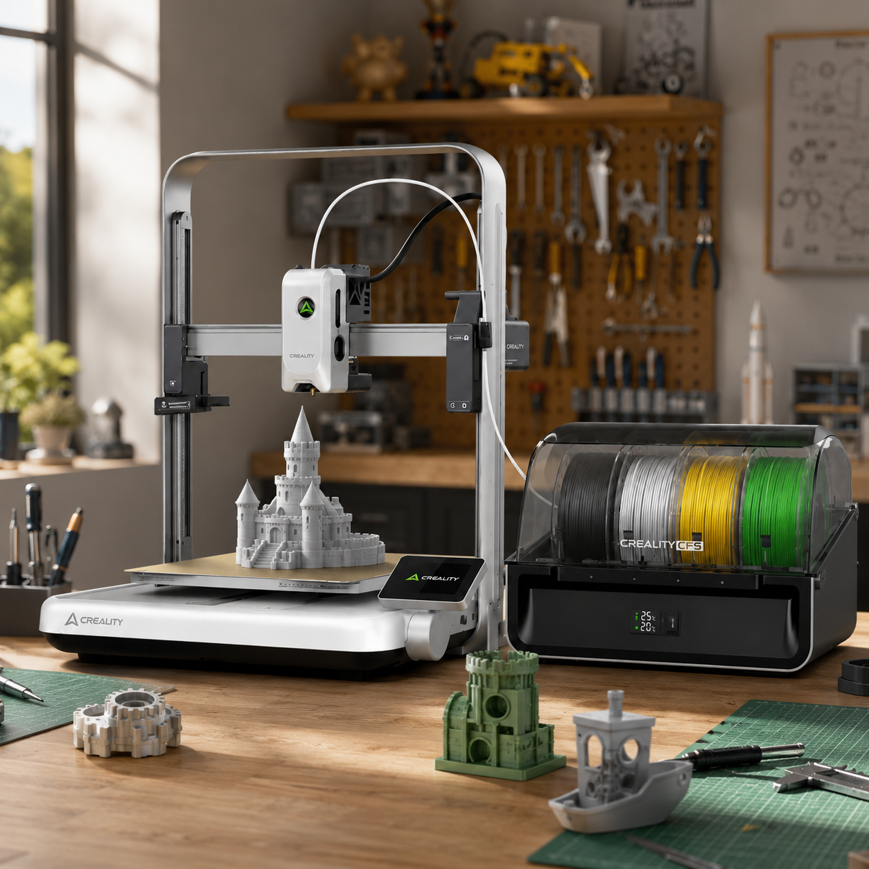 Creality Ender-3 V4 Combo High-Speed Multi-Color 3D Printer