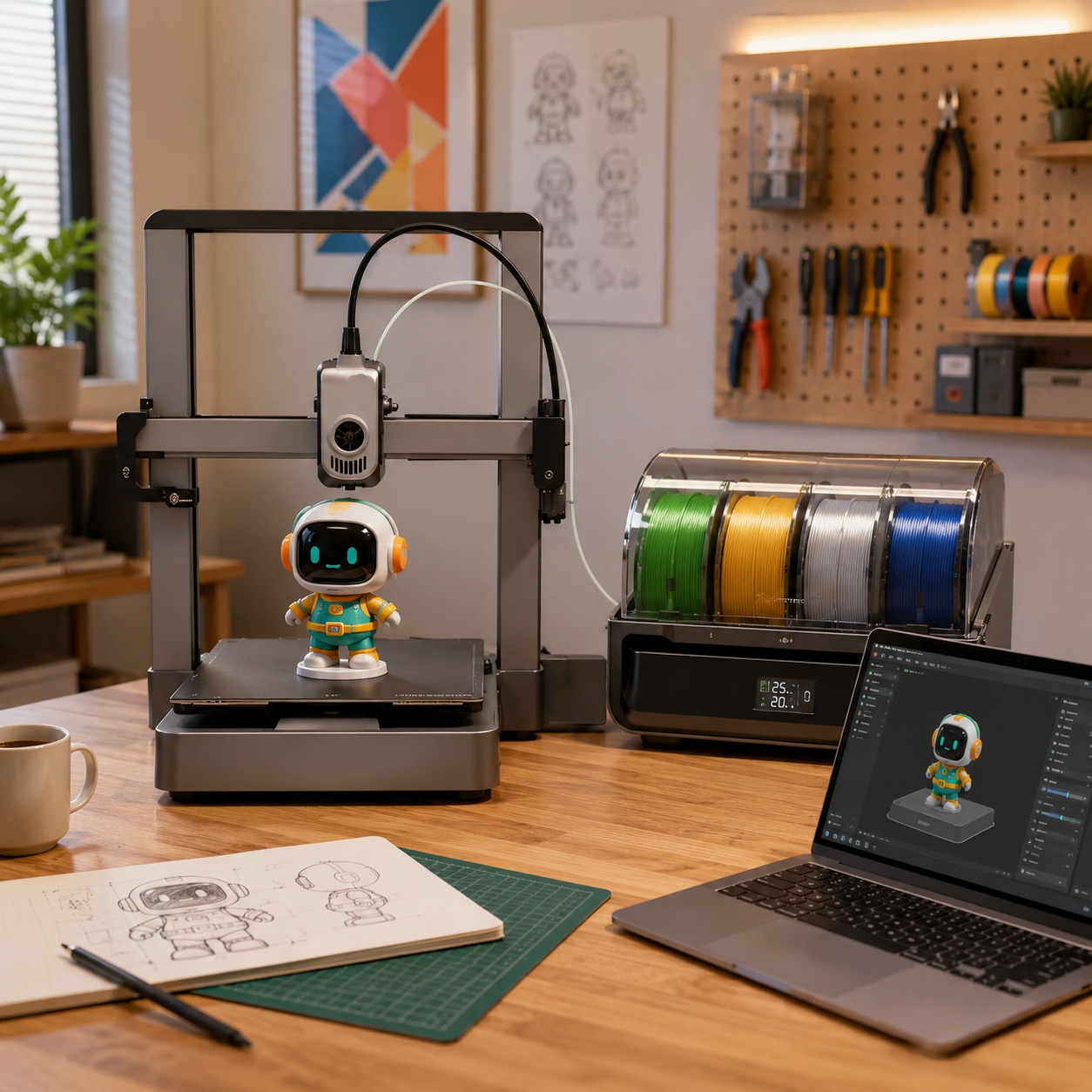 Creality Hi / Hi Combo High-Speed Multi-Color 3D Printer