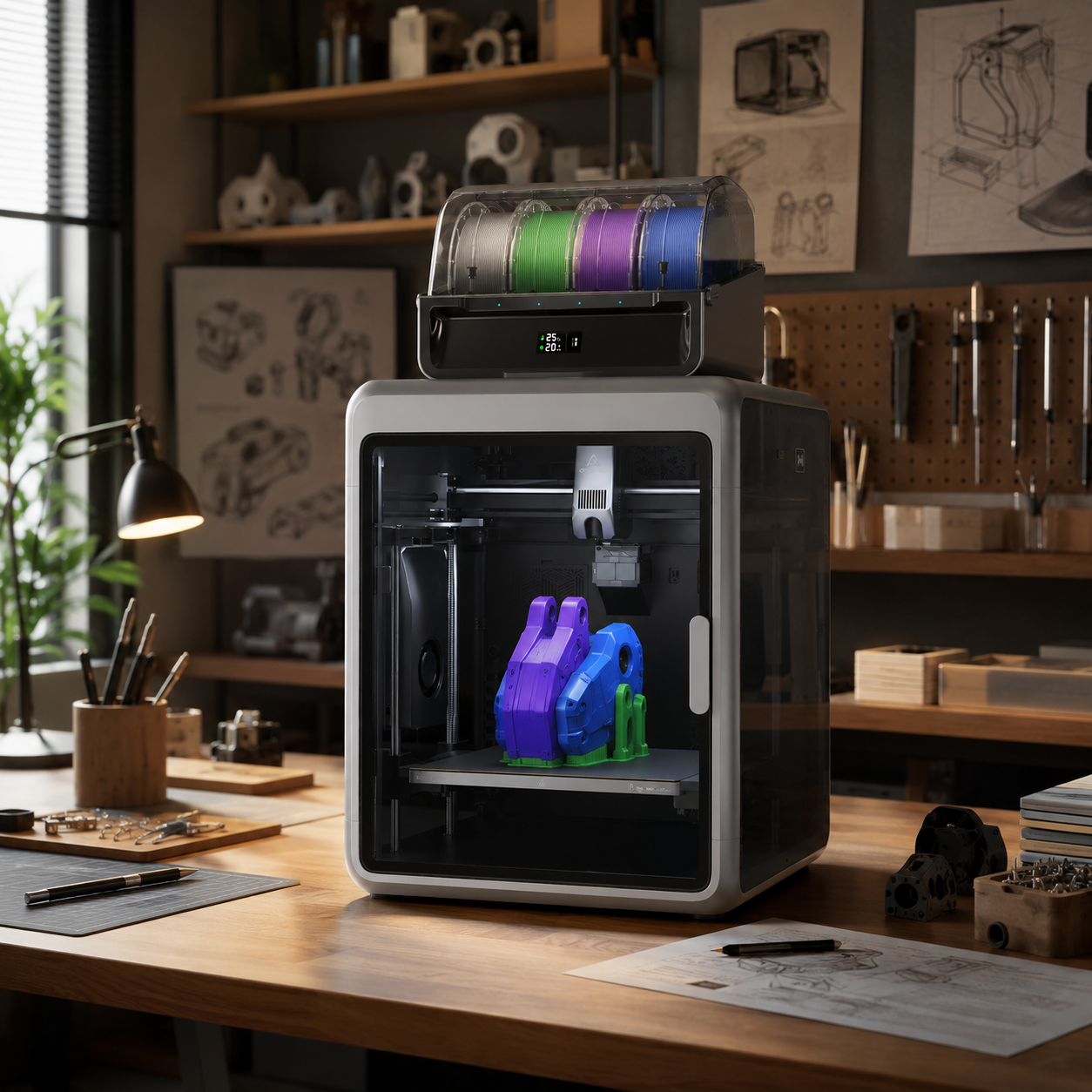 Creality K2 Pro / K2 Pro Combo Professional Multi-Color 3D Printer