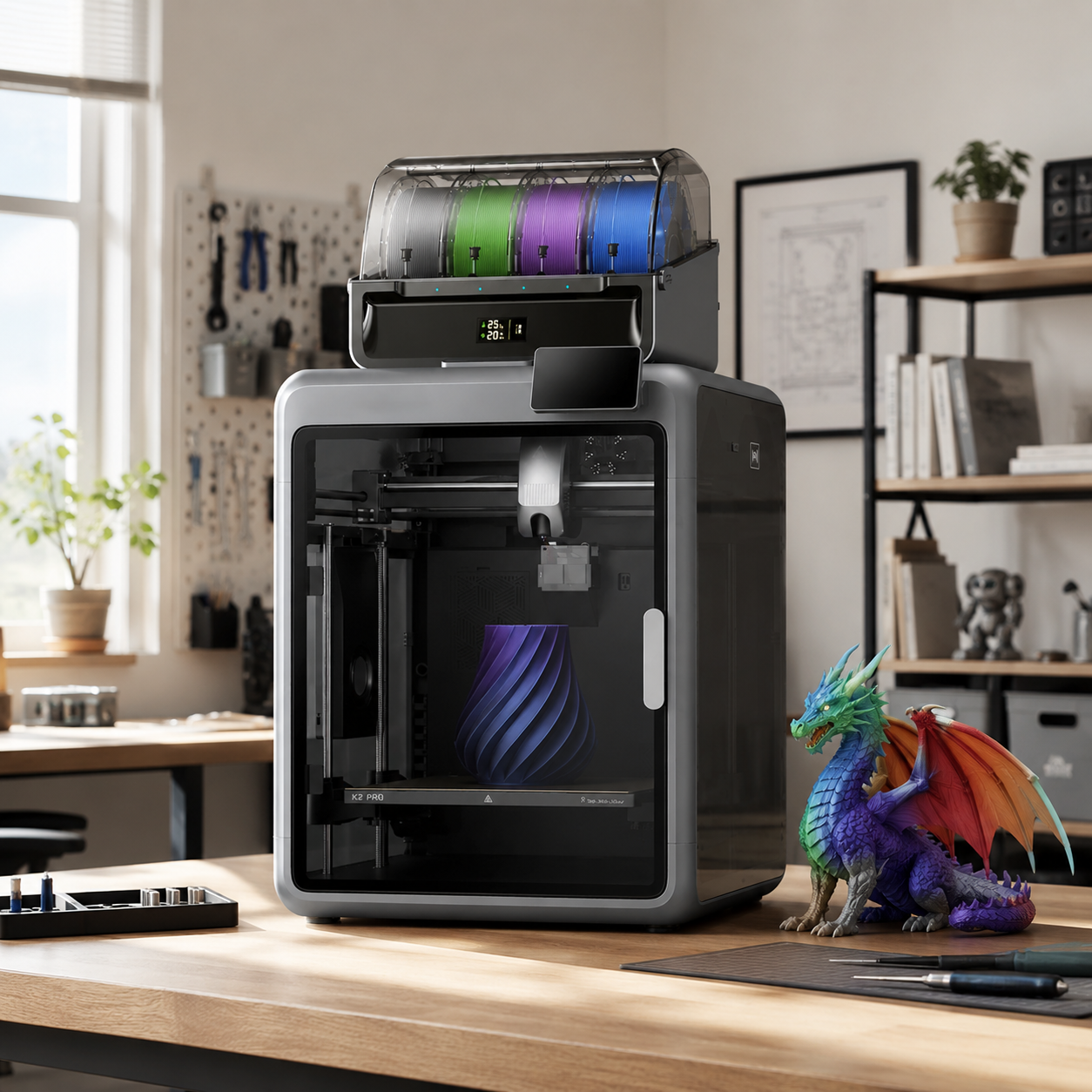 Creality K2 Pro / K2 Pro Combo Professional Multi-Color 3D Printer