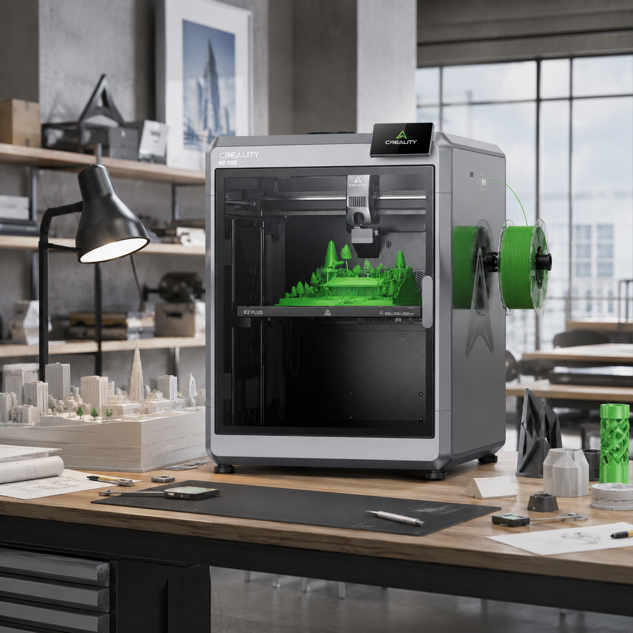 Creality K2 Plus / K2 Plus Combo Large-Format Multi-Color 3D Printer