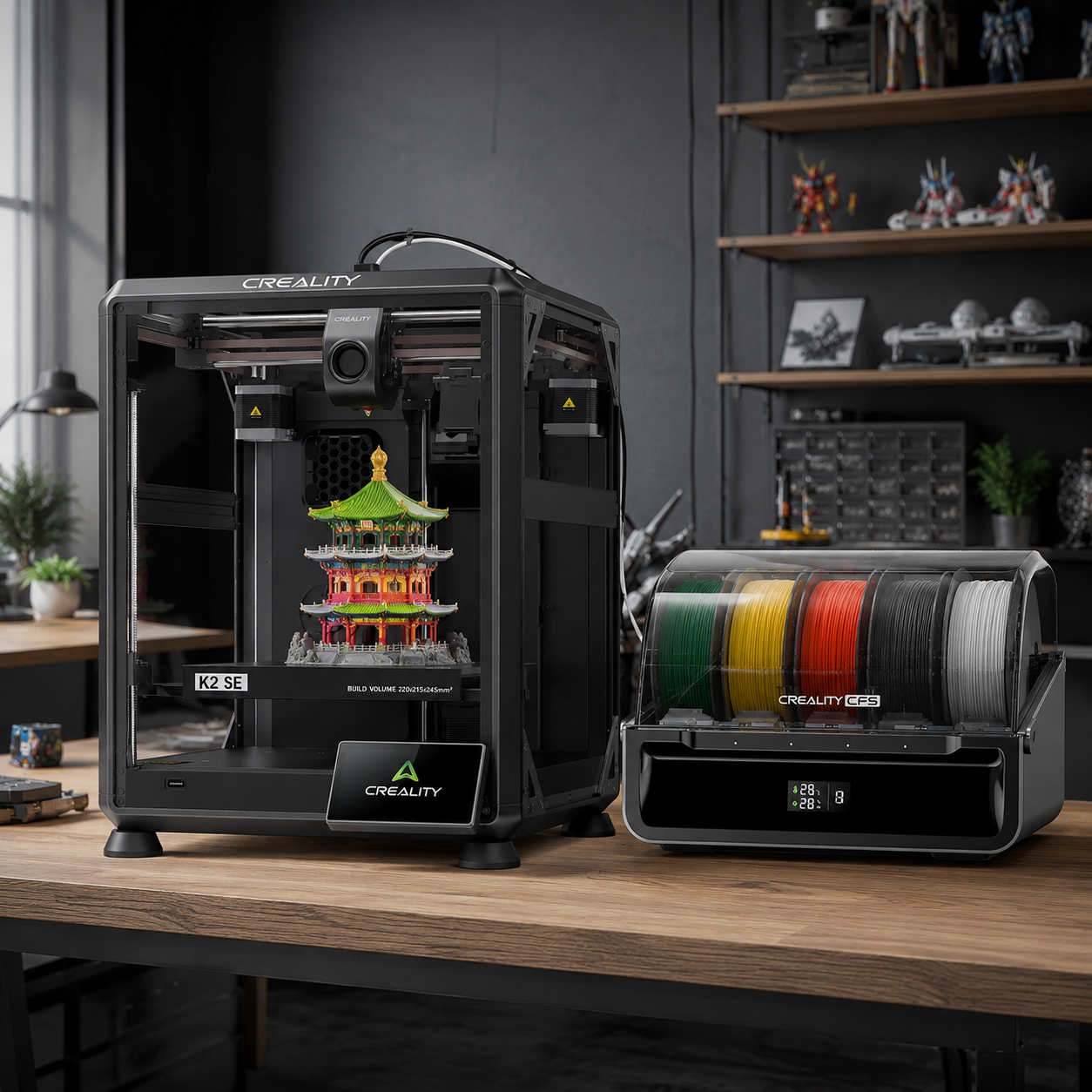 Creality K2 SE / K2 SE Combo High-Speed Multi-Color 3D Printer
