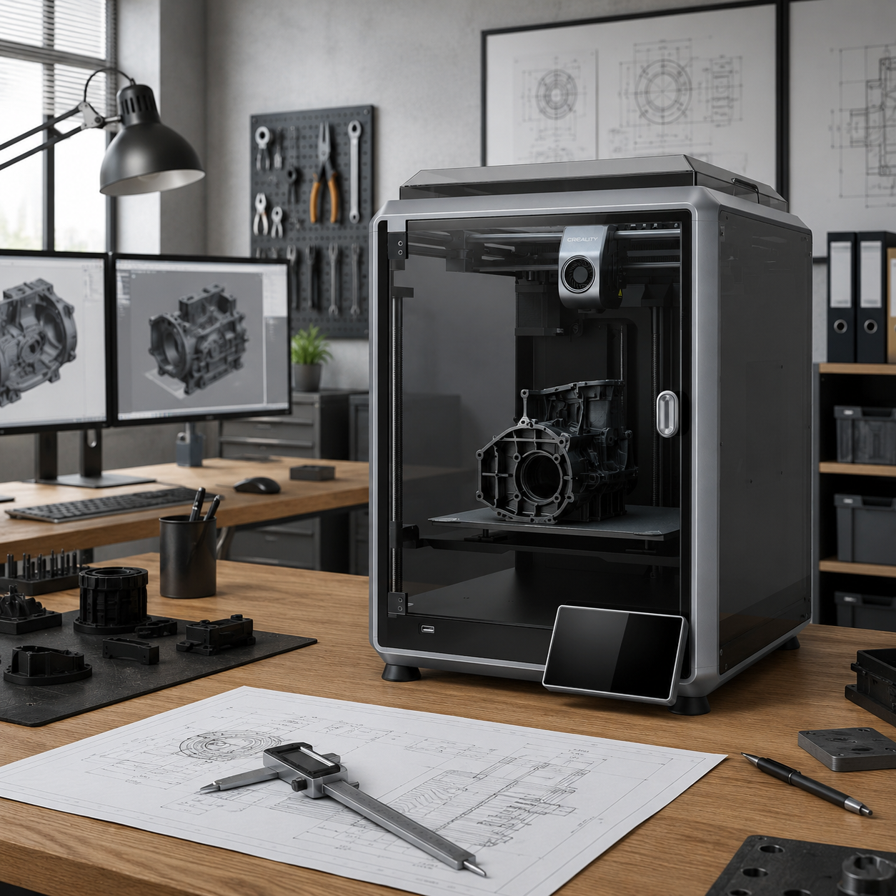 Creality K1C 2025 High-Speed Carbon Fiber 3D Printer