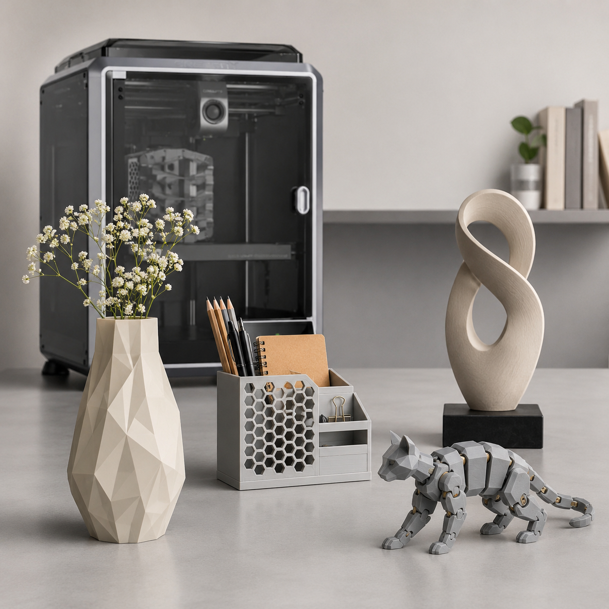 Creality K1C 2025 High-Speed Carbon Fiber 3D Printer