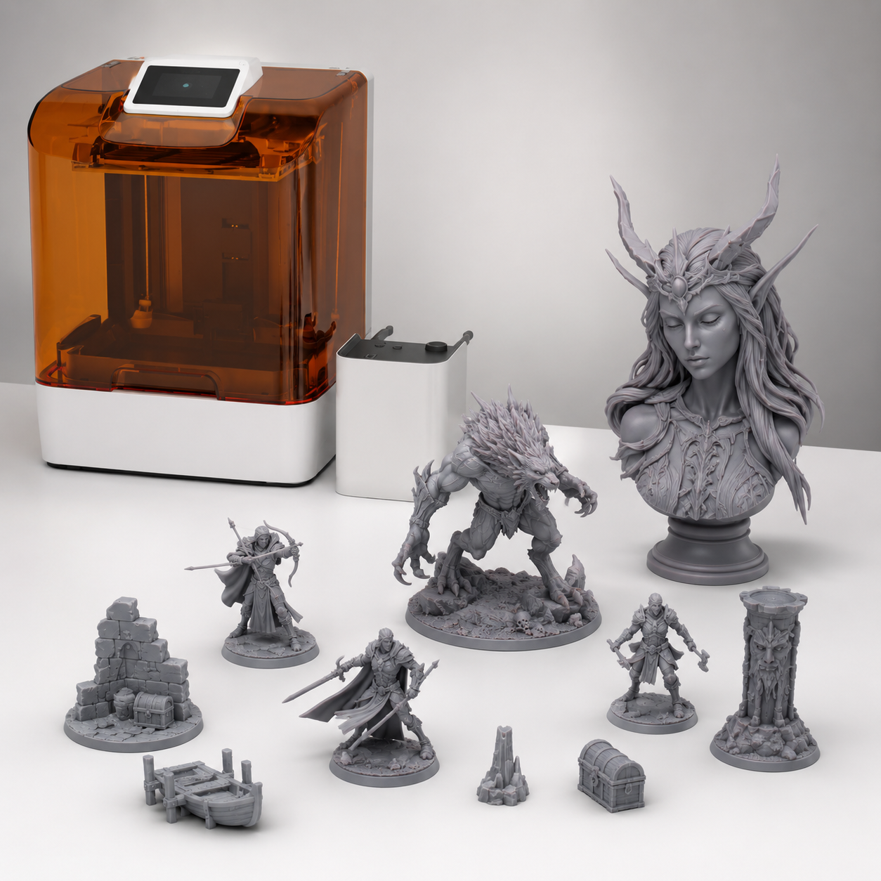 Creality HALOT-X1 / HALOT-X1 Combo 16K High-Speed Resin 3D Printer