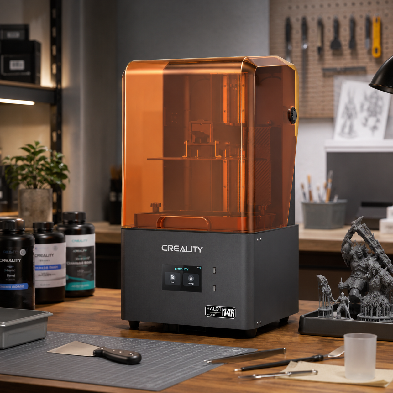 Creality HALOT-MAGE S 14K High-Speed Resin 3D Printer