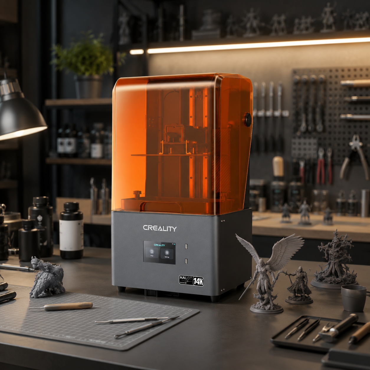 Creality HALOT-MAGE S 14K High-Speed Resin 3D Printer