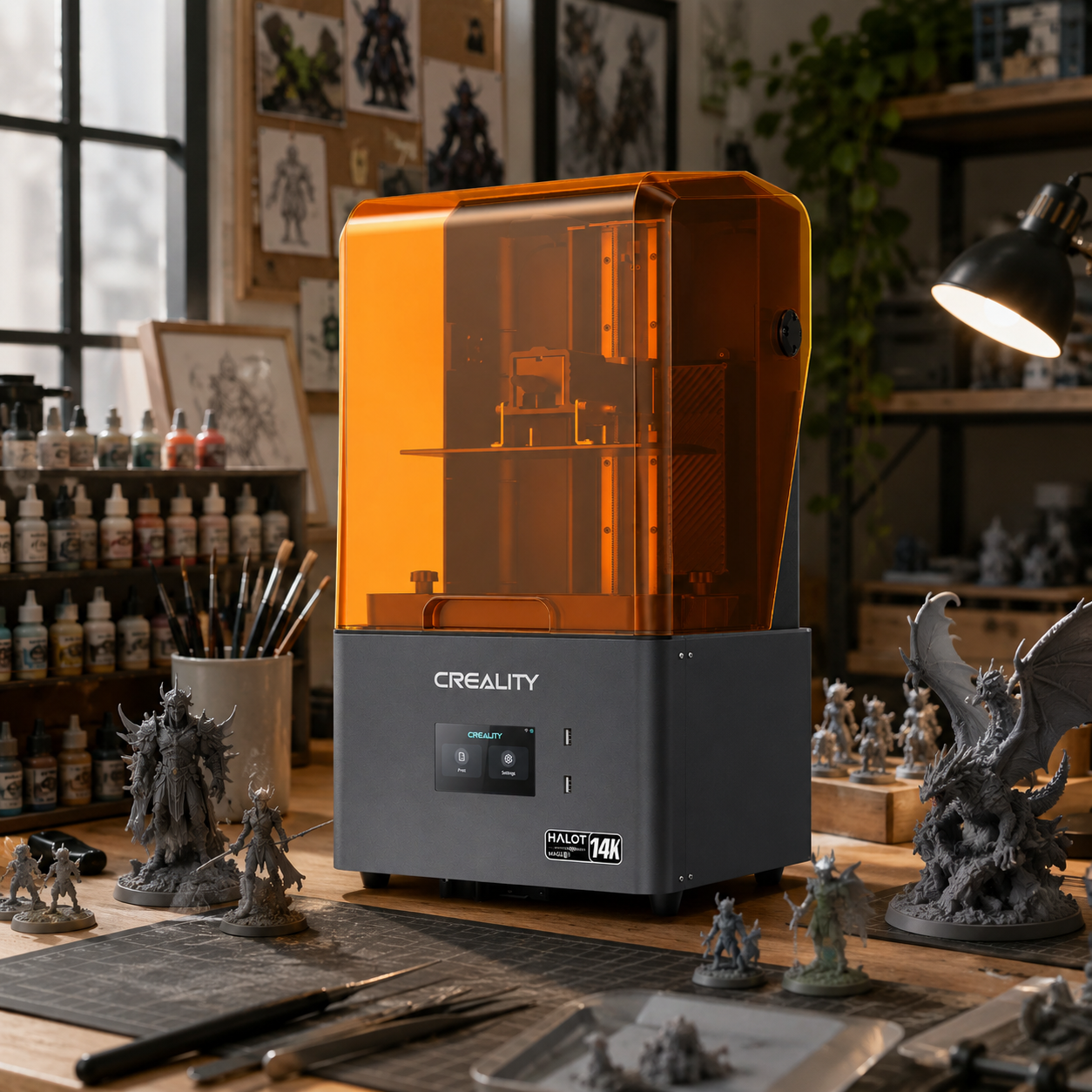 Creality HALOT-MAGE S 14K High-Speed Resin 3D Printer