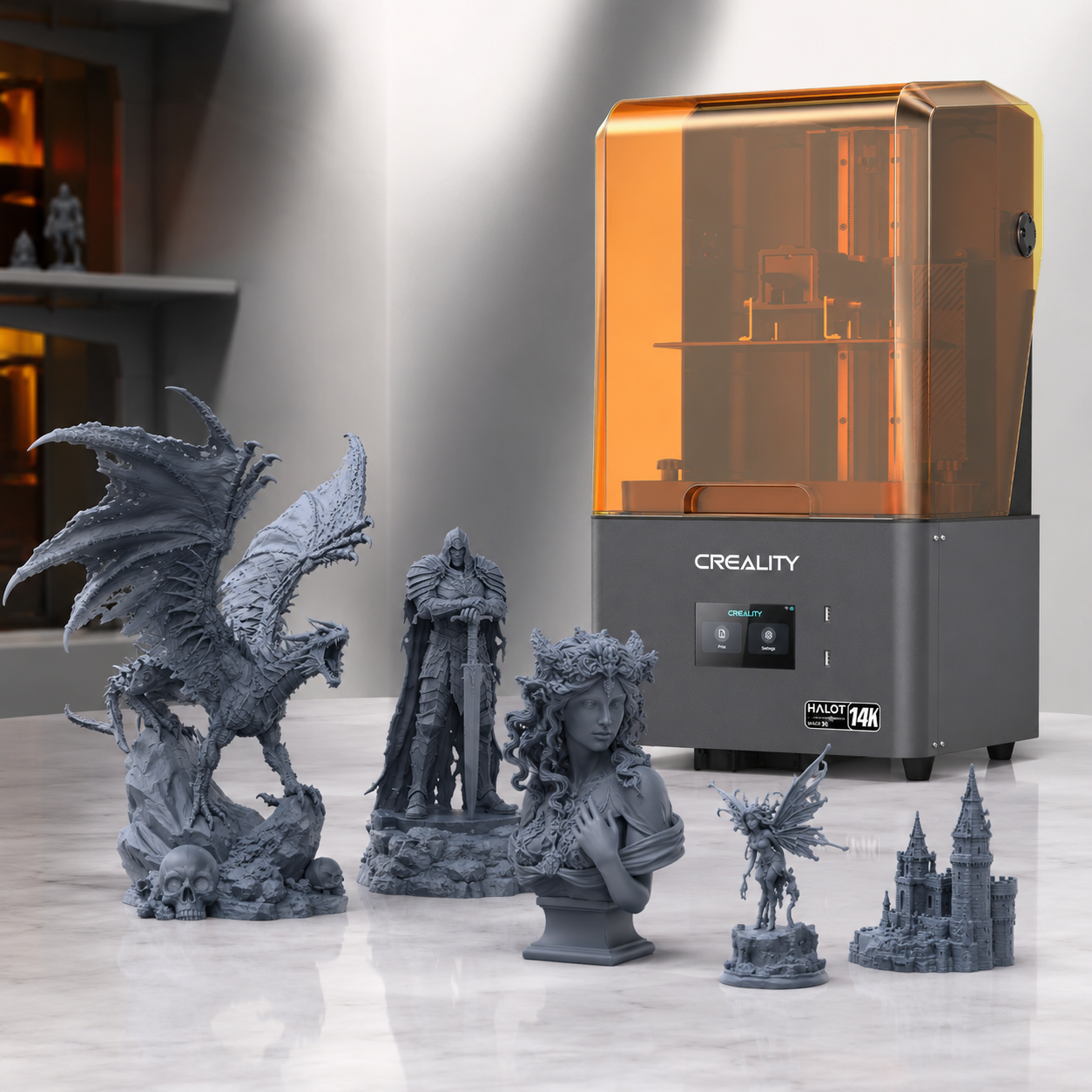 Creality HALOT-MAGE S 14K High-Speed Resin 3D Printer