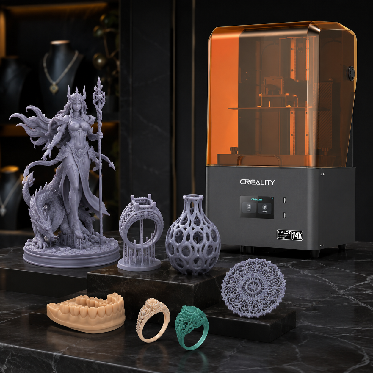 Creality HALOT-MAGE S 14K High-Speed Resin 3D Printer