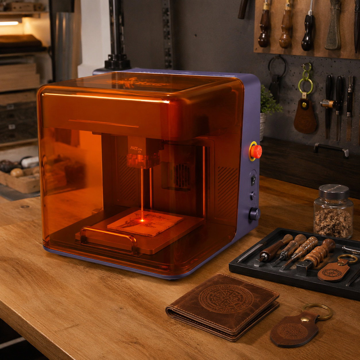 Creality Falcon A1C 5W / 10W Laser Engraver with AI Camera