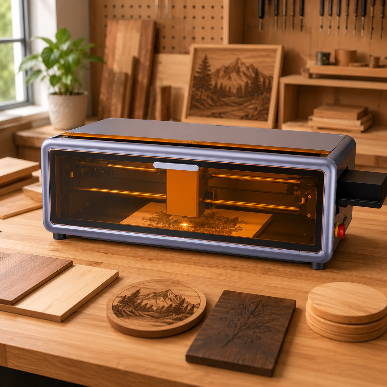 Creality Falcon A1 Pro 20W Smart Enclosed Laser Engraver