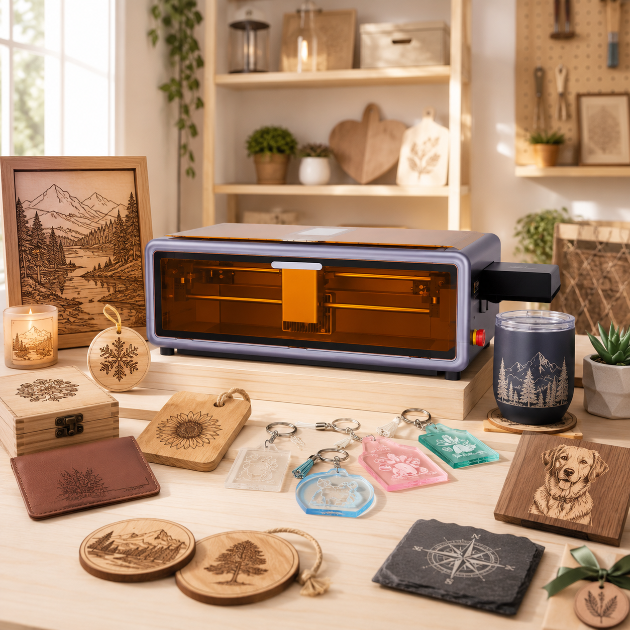 Creality Falcon A1 Pro 20W Smart Enclosed Laser Engraver