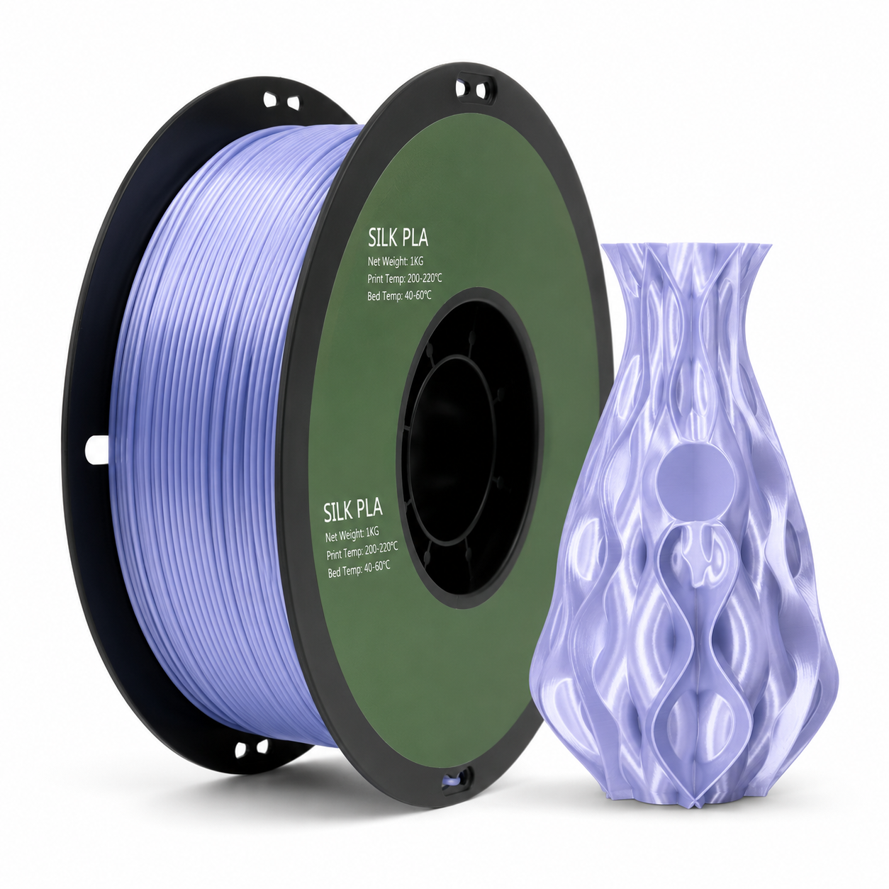 Silk PLA 3D Printing Filament 1.75mm 1kg