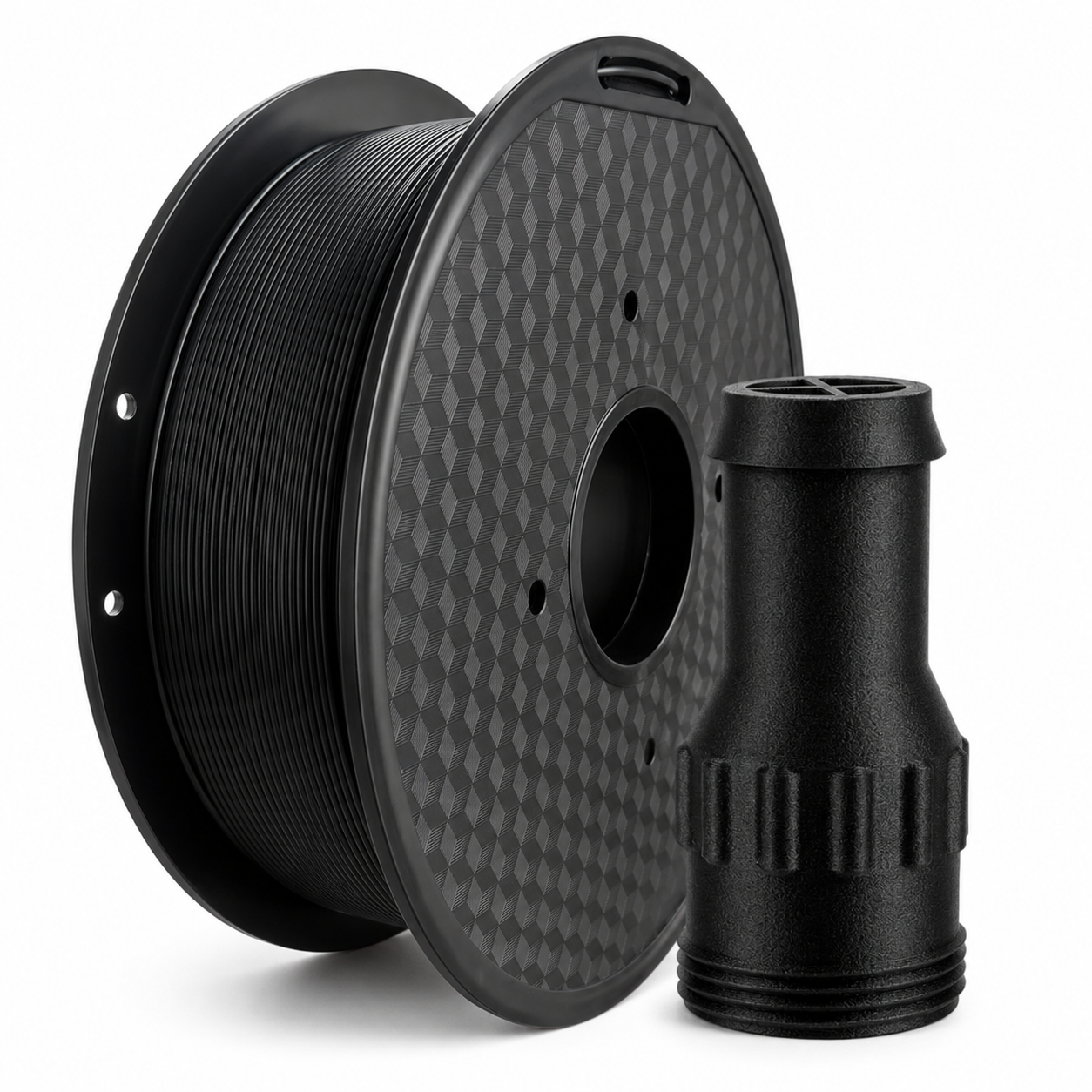 PC+CF 3D Printer Filament 1.75mm Black | Carbon Fiber Reinforced Polycarbonate Filament