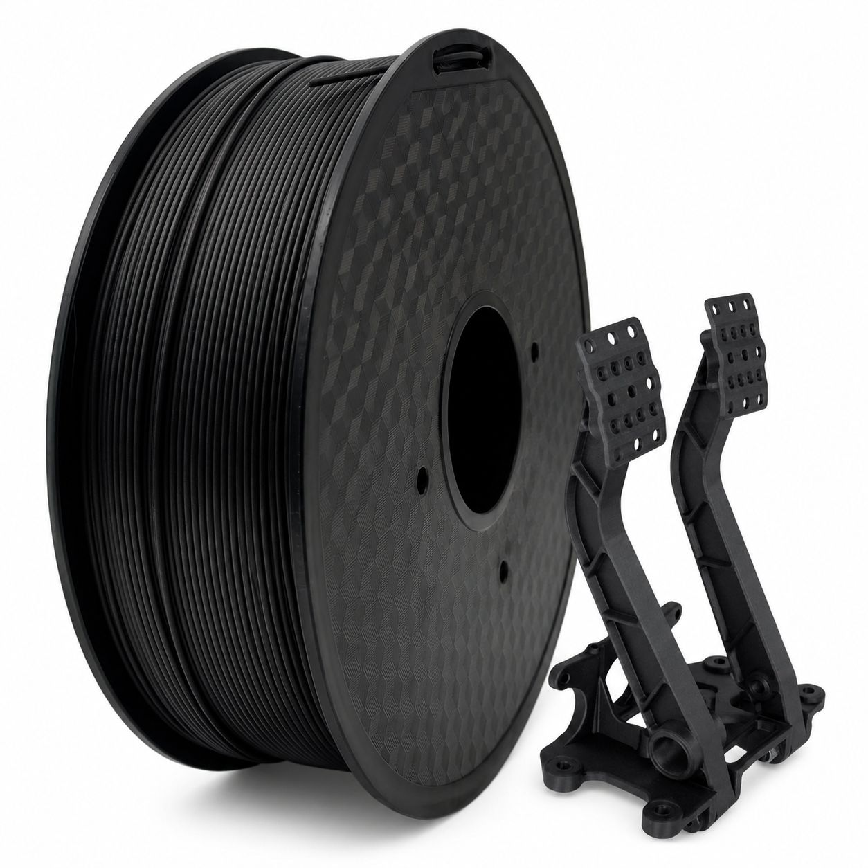 PA12-CF 1.75mm 1kg Black Nylon 12 Carbon Fiber 3D Printer Filament