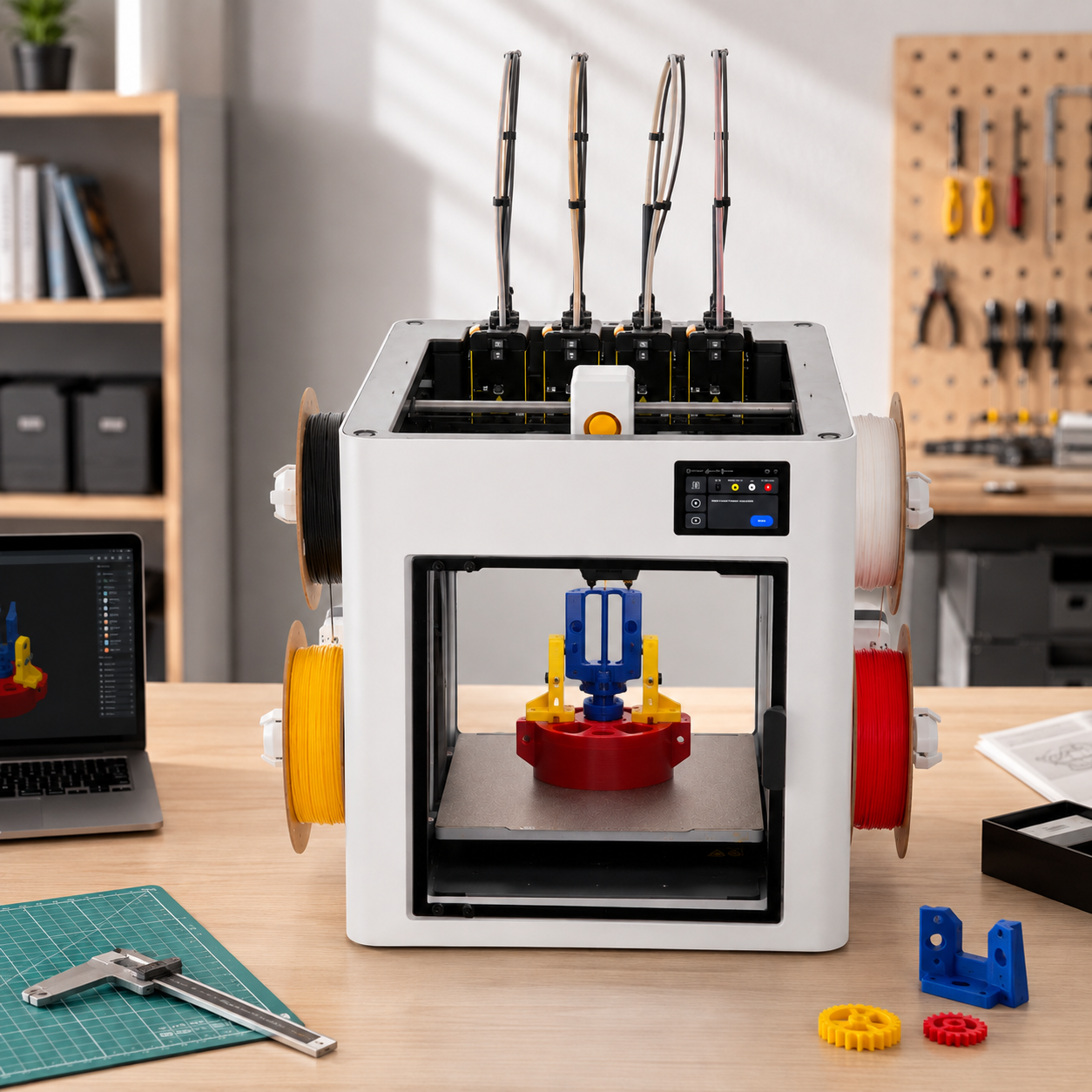 Snapmaker U1 4-Toolhead Multi-Color 3D Printer
