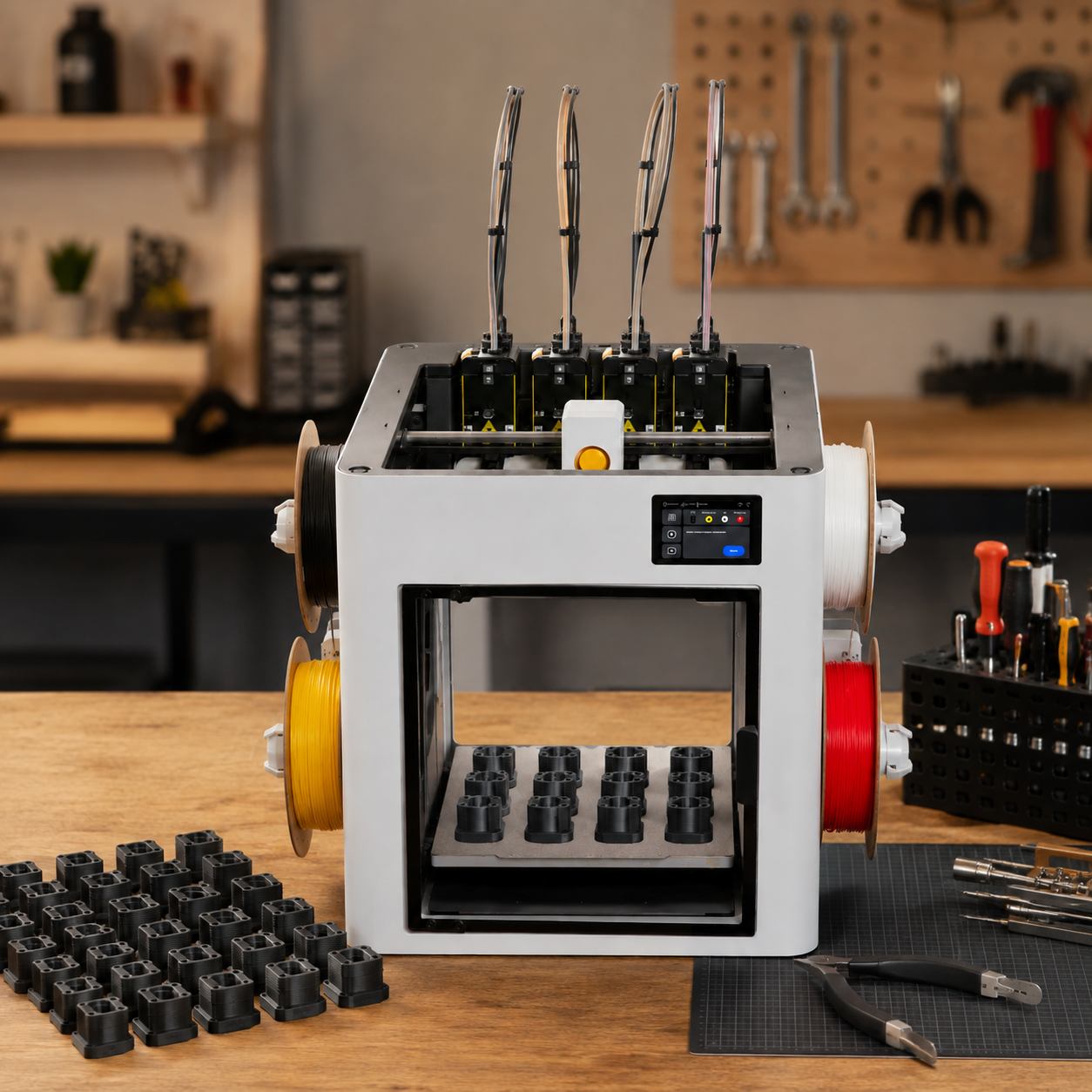 Snapmaker U1 4-Toolhead Multi-Color 3D Printer