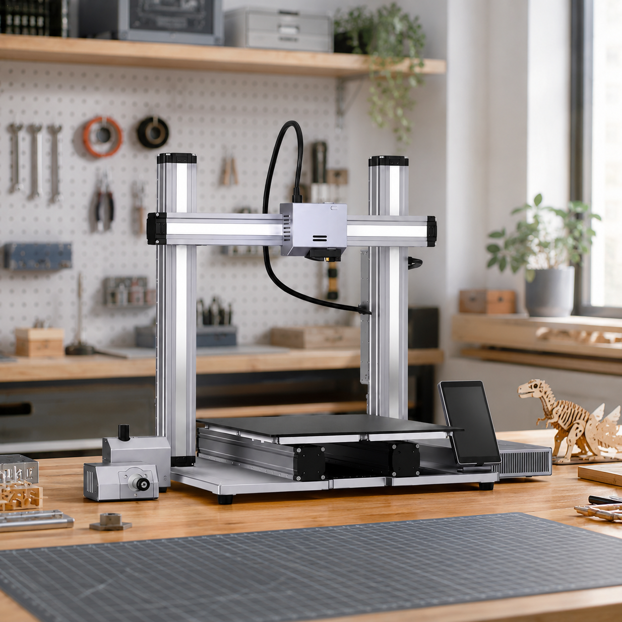 Snapmaker 2.0 A350T Quick Swap 3-in-1 Modular 3D Printer, Laser Engraver & CNC Carver