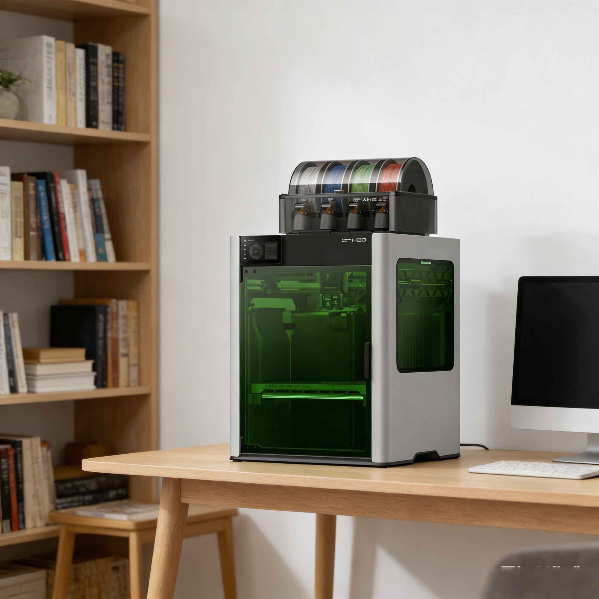 Bambu Lab H2D Combo High-Speed Dual-Nozzle Multi-Material 3D Printer with AMS 2 Pro