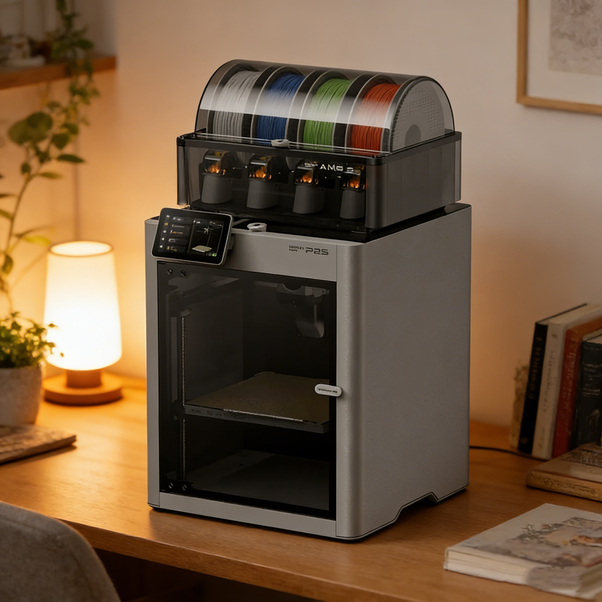 Bambu Lab P2S Combo High-Speed Multi-Color 3D Printer with AMS 2 Pro