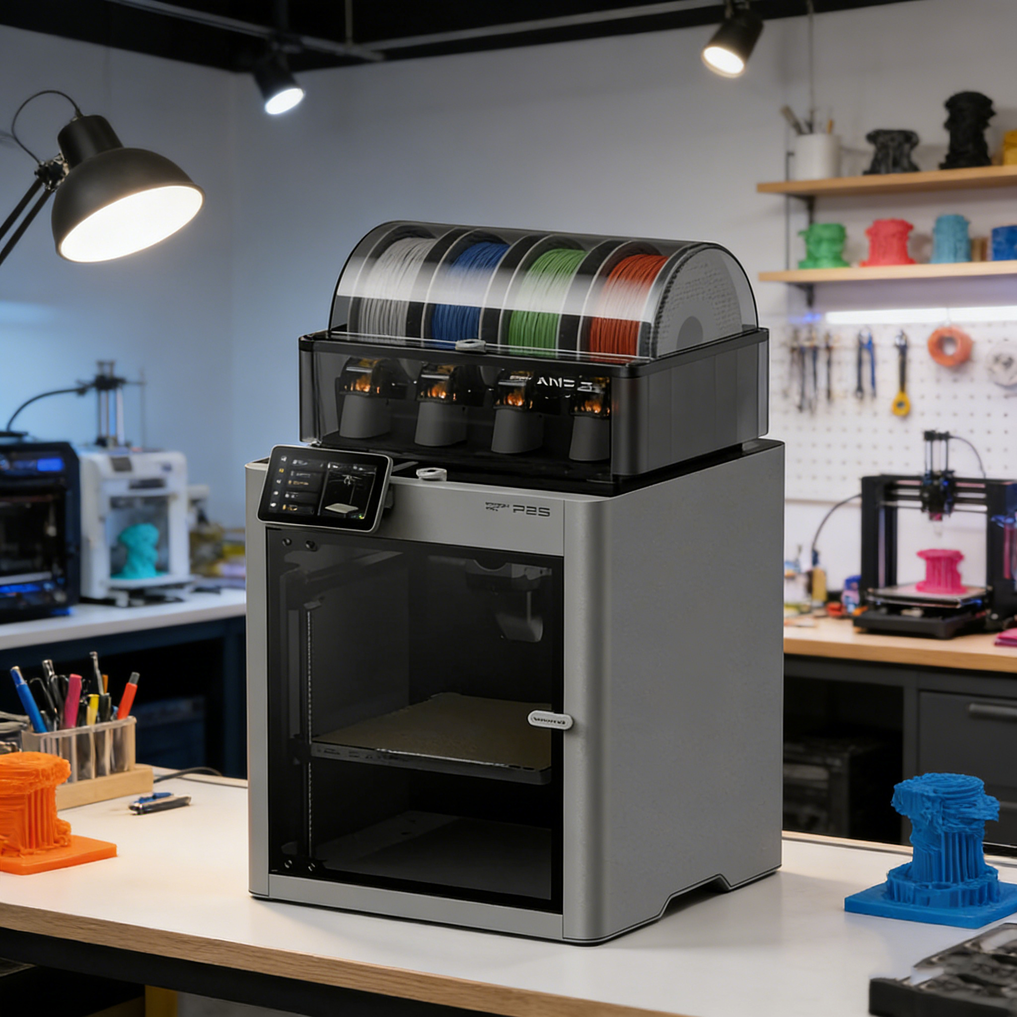 Bambu Lab P2S Combo High-Speed Multi-Color 3D Printer with AMS 2 Pro