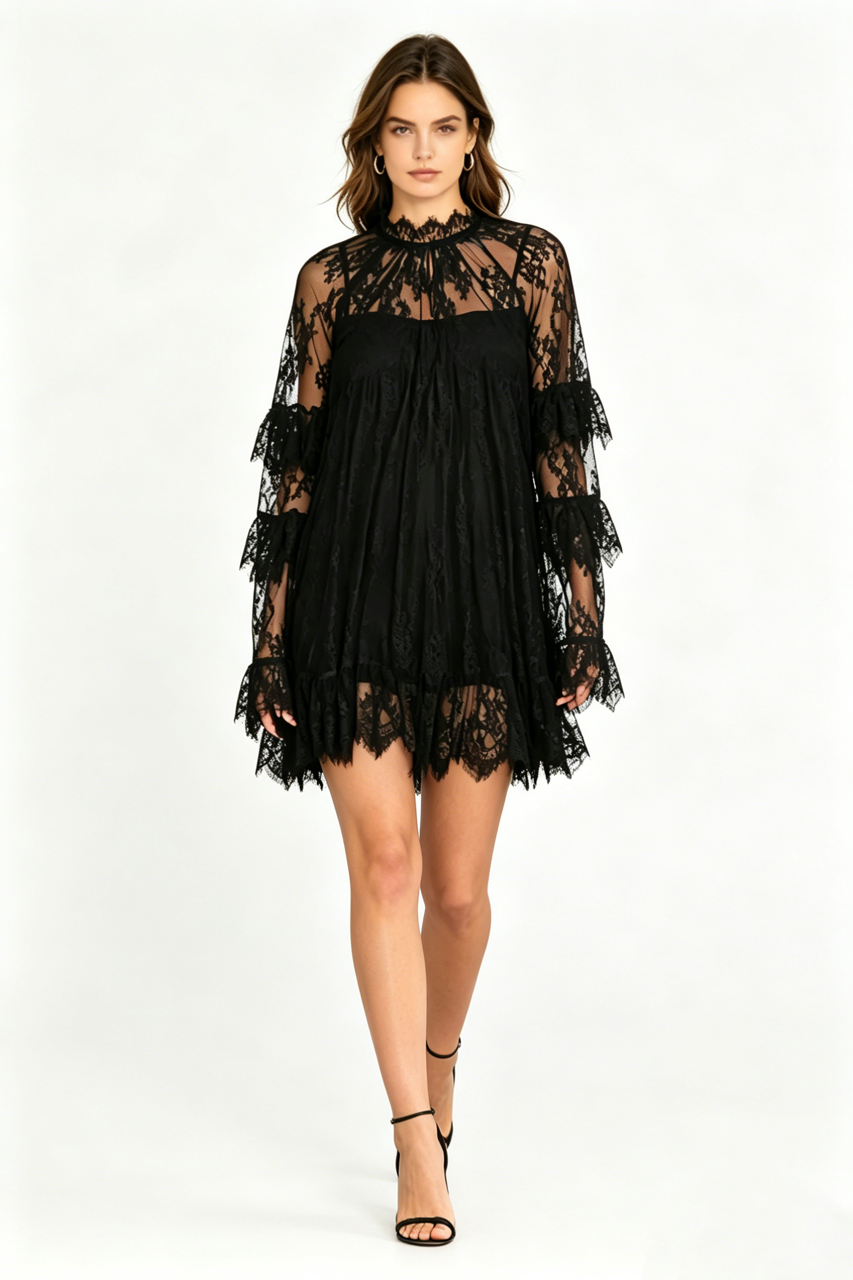 Lace dress two-piece set(Buy 2 Free Shipping)