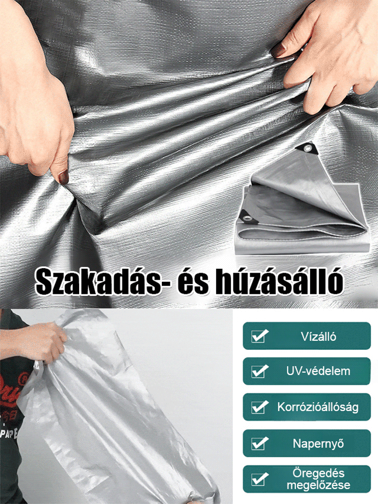 100% Vízálló Védőponyva (-50% Akció) - Utánvétes Fizetéssel
