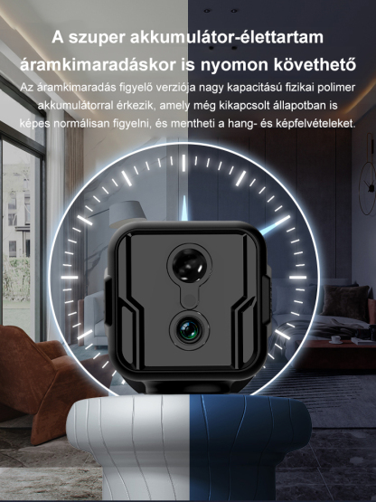 Vezeték Nélküli 4G Biztonsági Kamera Kültérre | 50% Kedvezmény + Utánvét