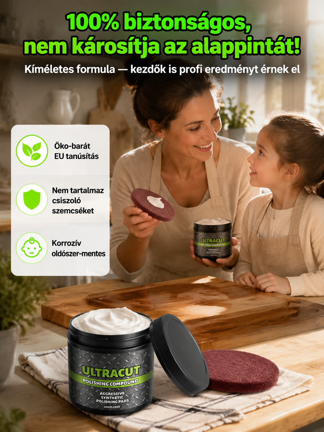 【50% Akció + Utánvét】Univerzális Nano Karcjavító Paszta: 3 Mp Alatt Vízlepergető Tükörfény (Autó és Otthon)