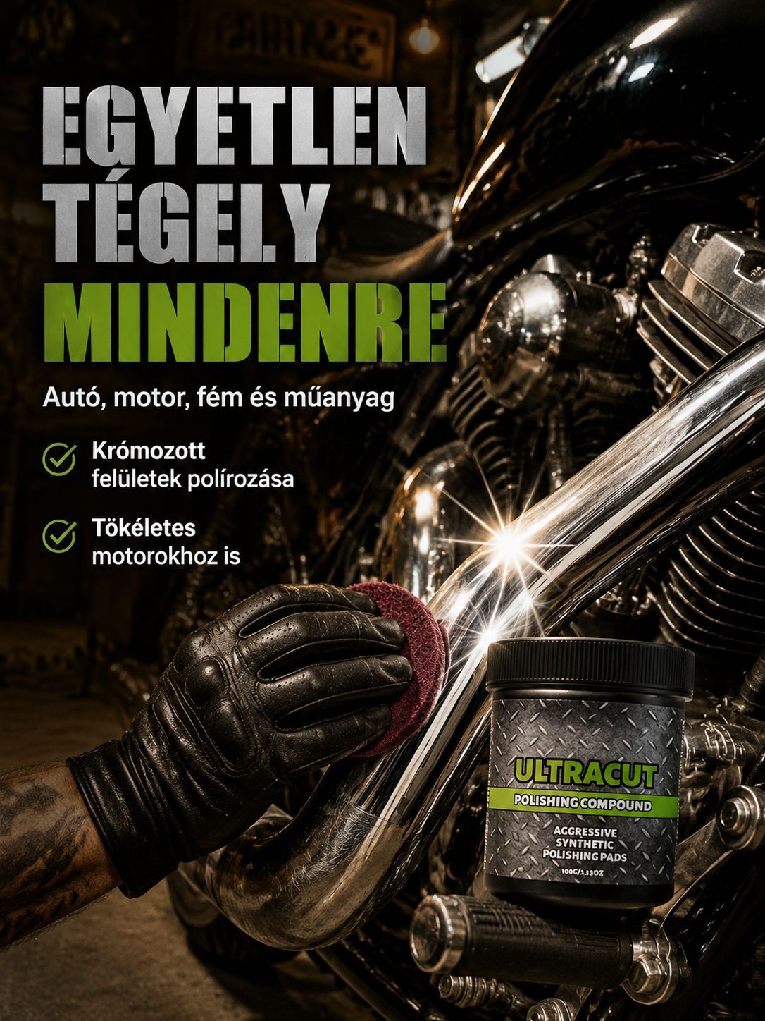 【50% Akció + Utánvét】Univerzális Nano Karcjavító Paszta: 3 Mp Alatt Vízlepergető Tükörfény (Autó és Otthon)