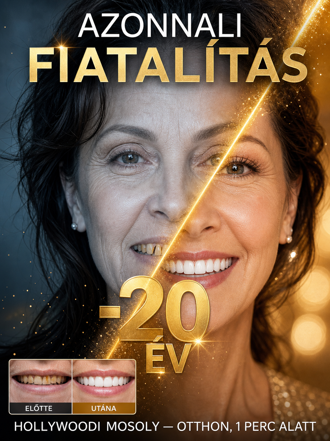 ✨Prémium Ideiglenes Fogpótló Készlet – Azonnali & Fájdalommentes Tökéletes Mosoly Otthon (Utánvéttel)