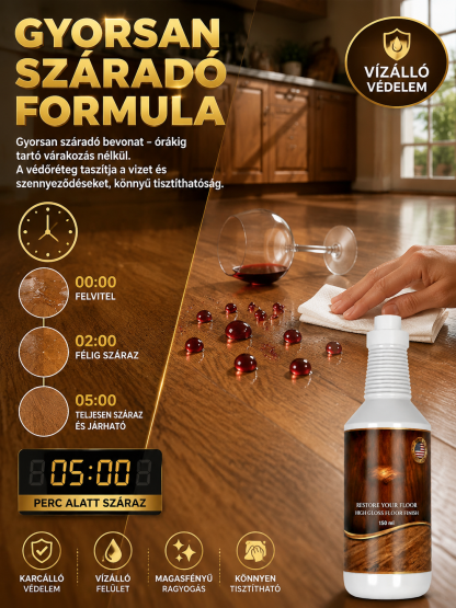 【50% OFF】Azonnali Padló Felújító és Csúszásmentesítő-3 Másodperc Alatt