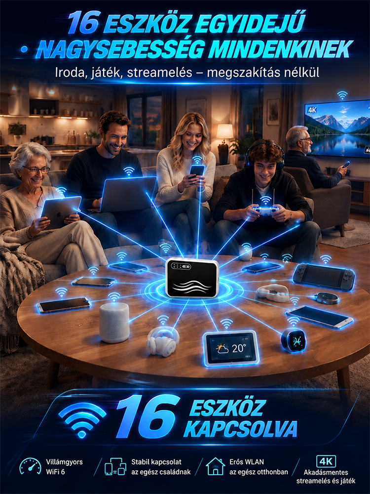 【80% Akció】🌍Stabil Internet Bárhol, Több Eszközhöz– Búcsú a Roamingtól, Egész Napos Üzemidő