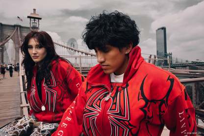 Cage Match Shiesty Zip Up Hoodie in E-Red