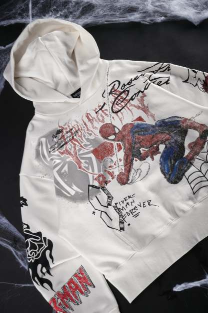 Team Spidey Forever Hoodie in Butter