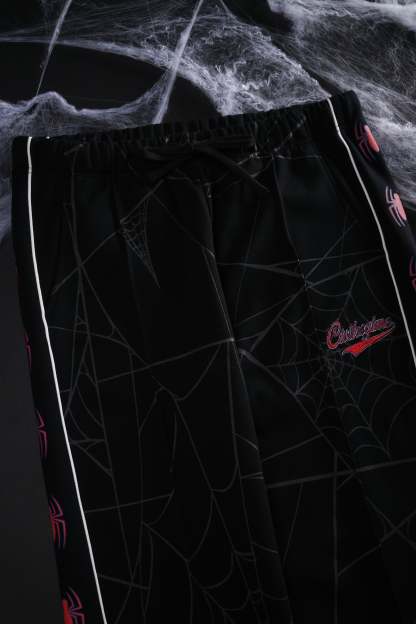 Spider Chaos Track Pants in Black