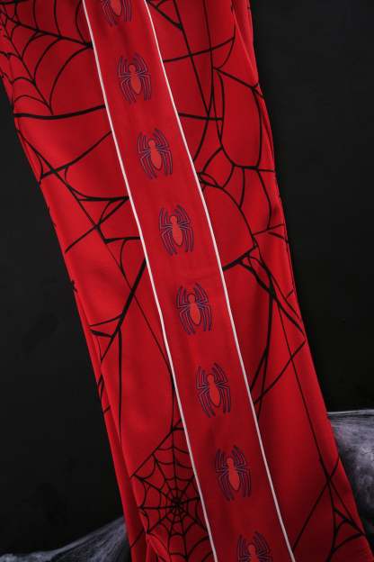 Spider Chaos Track Pants in E-Red