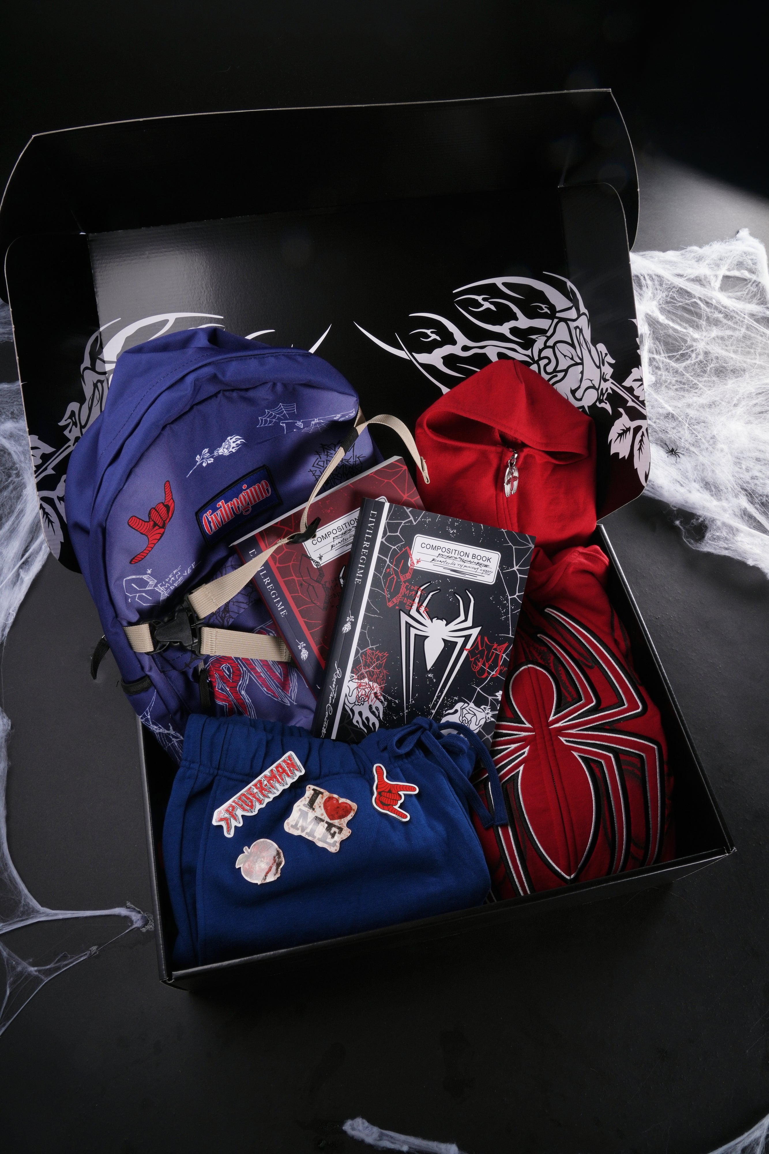 Spider-Man "Backpack Set" in Multi Color