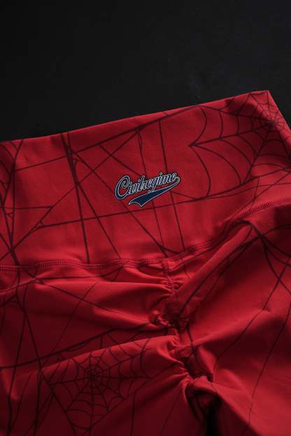 City Hunter Energy Bike Shorts in E-Red